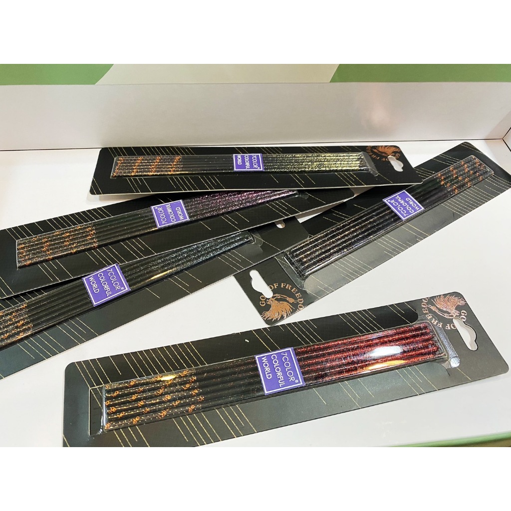เทียนวันเกิดแบบยาว 1กล่อง6แท่ง (LM07)พร้อมส่ง