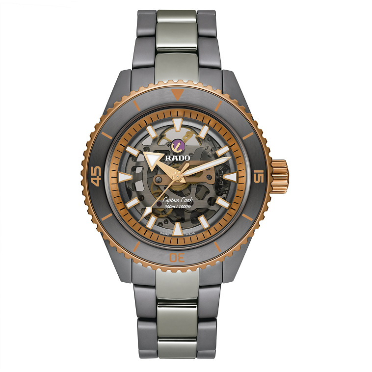 RADO Captain Cook High-Tech Ceramic นาฬิกาข้อมือ รุ่น R32148162