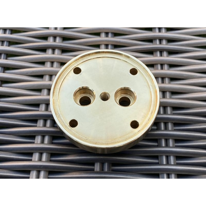Gaggia brass plate holder