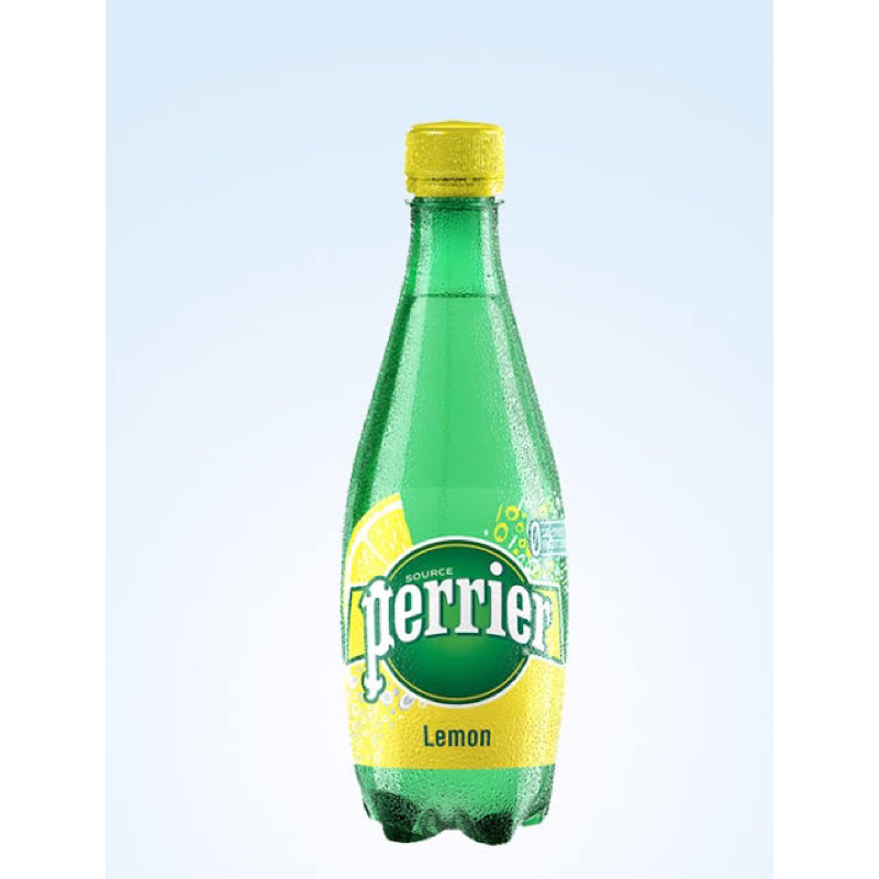 Perrier mineral water lemon pet 500ml. น้ำแร่กลิ่นเลมอน จาก🇫🇷