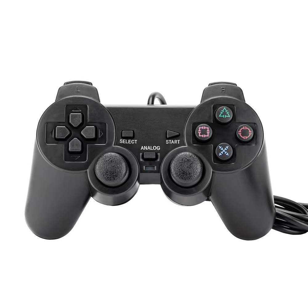 [ส่งไทย] จอยสติ๊ก PS2 จอยสติ๊กควบคุมเกม PlayStation 2 จอยสติ๊กเกมเหมาะสำหรับคอนโทรลเลอร์เกม PlayStation 2