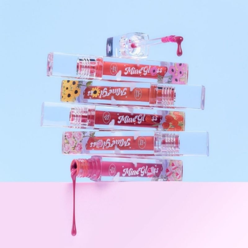 𝑴𝒊𝒏𝒆 𝒈𝒍𝒐𝒔𝒔 𝐠.𝐯𝐚𝐧𝐚 ลิปกลอสจีวาน่า ( g.vana )