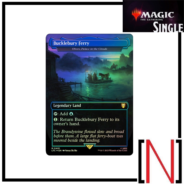 [MTG][Single][LTC] Oboro, Palace in the Clouds ระดับ Mythic รูปแบบ Surge Foil [ภาษาอังกฤษ]