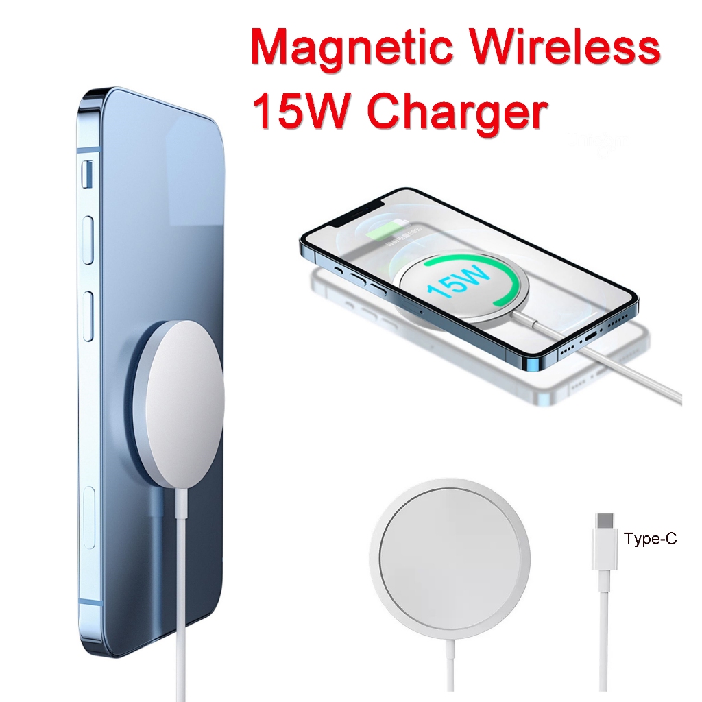 ที่ชาร์จแม่เหล็กไร้สาย 15W ที่ชาร์จไร้สาย Magnetic Wireless charger