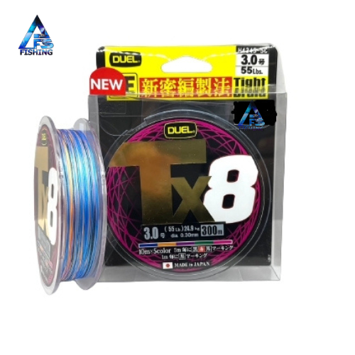 สายPE Duel Tx8 ยาว 300 เมตร ของแท้