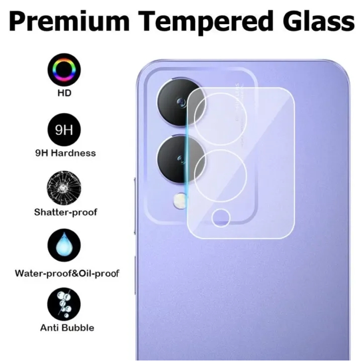 {พร้อมส่ง!!!} ฟิล์มกันรอยกล้อง สำหรับ VIVO Y17S ฟิล์มกระจกเลนส์กล้อง ฟิล์มเลนส์กล้อง Vivo Y17s