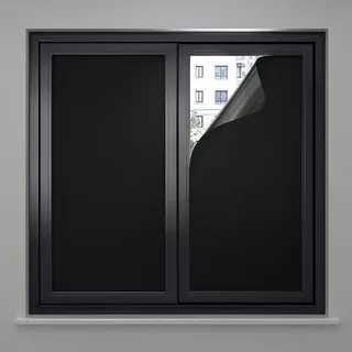 สติกเกอร์ ติดกระจกบ้าน Window film กันแสงกันมองสุญญากาศ ฟิล์มฝ้าติดกระจก เพิ่มความเป็นส่วนตัว