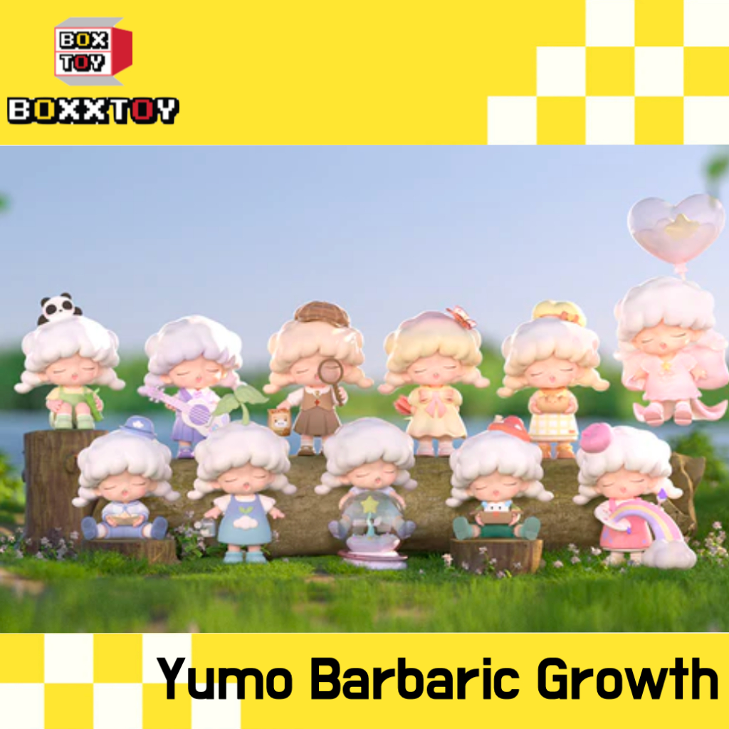 🌈 Yumo 🌈 Yumo Bararic Growth ✨ ค่าย JOTOYS blind boxs กล่องสุ่ม art toy popmart