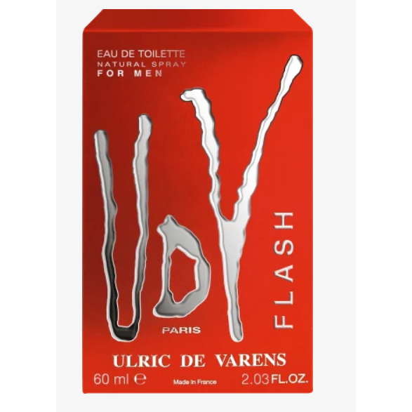 น้ำหอมผู้ชาย UDV ULRIC DE VARENS FLASH ขนาด 60 ml.