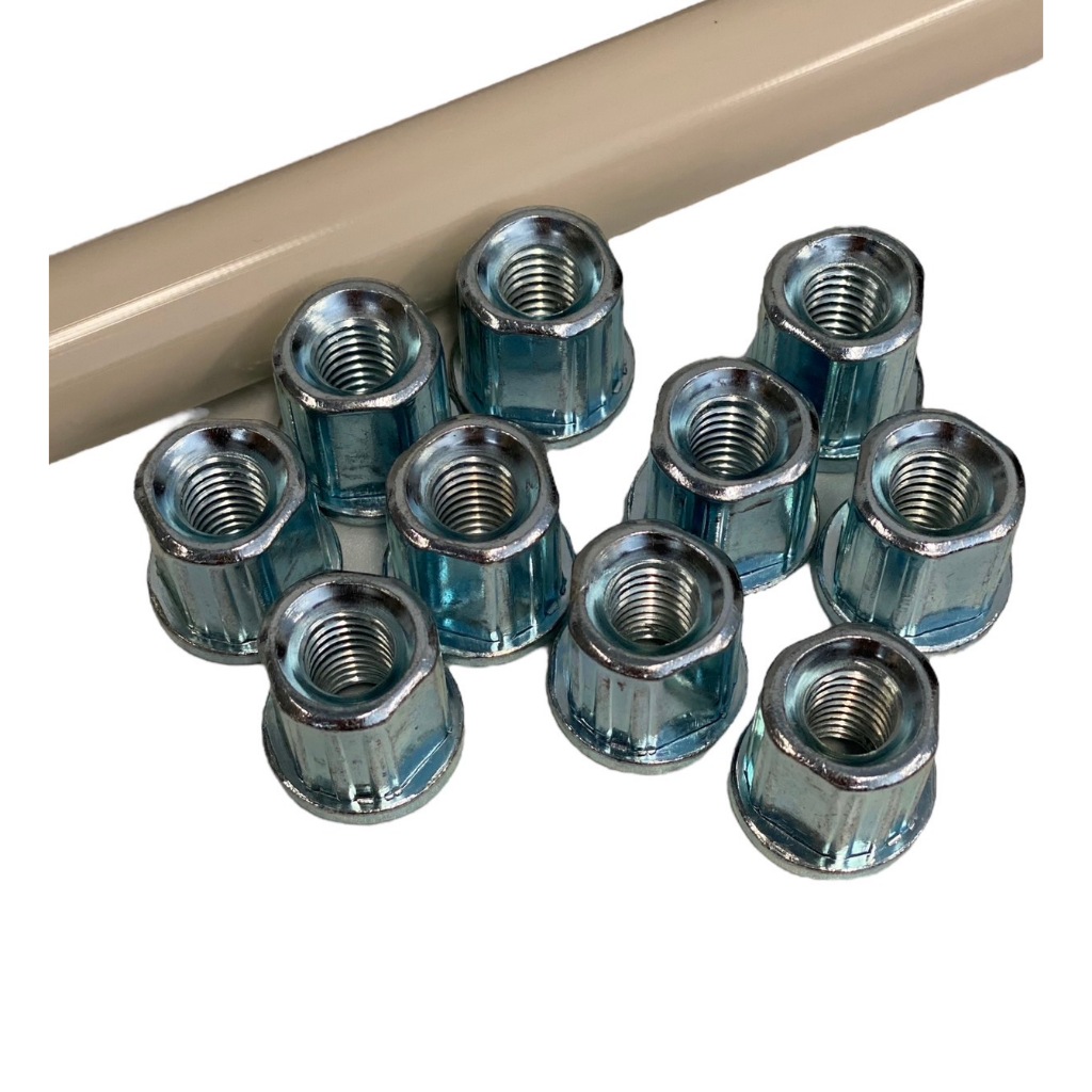 บูชสำหรับท่อ 28มิล, bushing nut, บูชสำหรับท่อ DIY, บูชเกลียว 1/2”เกลียวหยาบ (ราคาต่อลูก)