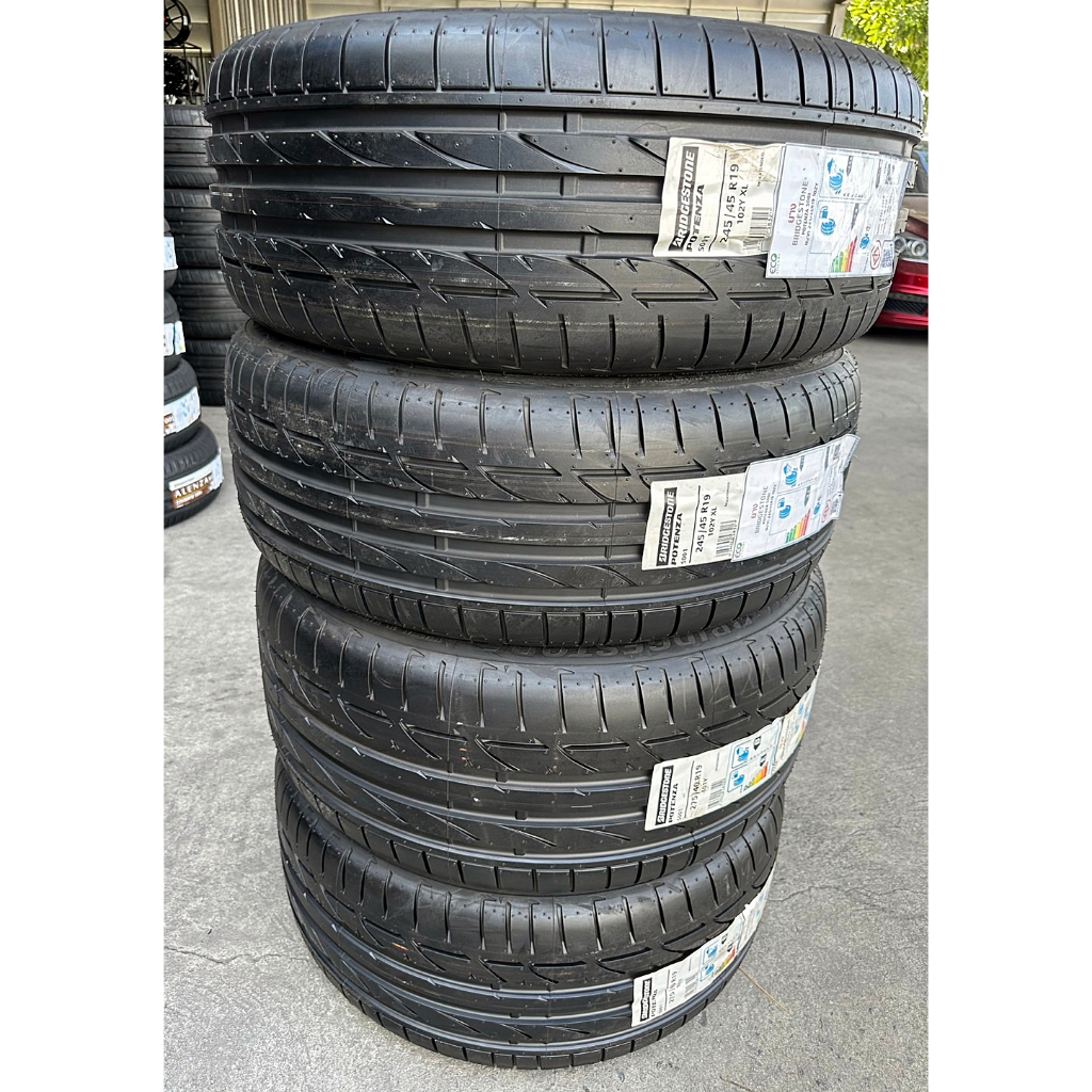 🔴 ยาง "#บริดจสโตน" Bridgestone - 245/45R19 กับ 275/40R19 รุ่น S001 ยางรันแฟรช ปี 21