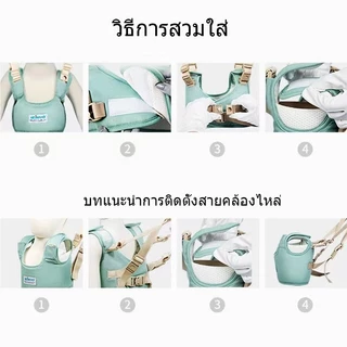 🔥พร้อมส่ง🔥เป้ช่วยพยุงเด็กหัดเดิน เป้ช่วยพยุงเด็กหัดเดิน แบบเต็มตัวสามารถถอดเป็นครึ่งตัวได้ พร้อมปักลายการ์ตูนน่ารัก