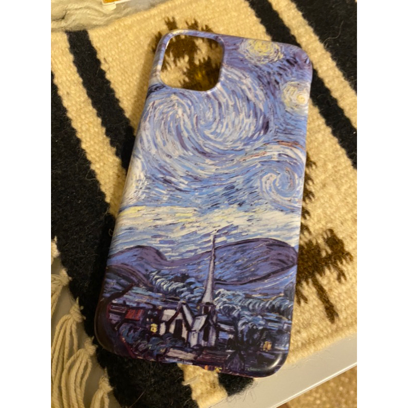 (มือสอง) iphone 11 case เคสไอโฟน Starry Night Van Gogh