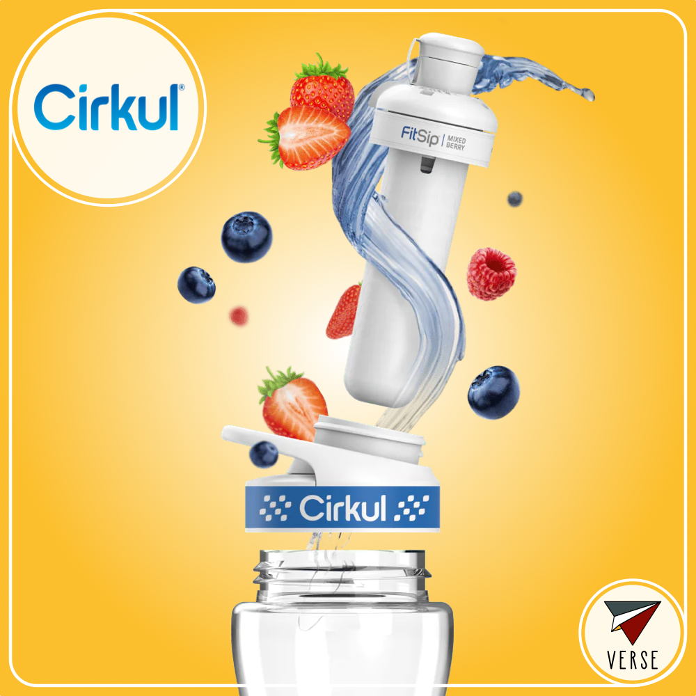 Flavor Sip ตลับรสชาติสำหรับขวดน้ำ Cirkul ของแท้ | เปลี่ยนน้ำเปล่าเป็นเครื่องดื่มที่คุณชื่นชอบ