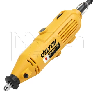 DELTON เครื่องเจียรสายอ่อน 180 วัตต์ มินิ แกะสลัก Mini Grinder Set พร้อมอุปกรณ์รวมกว่า 52 ชิ้น รุ่น DG-180S