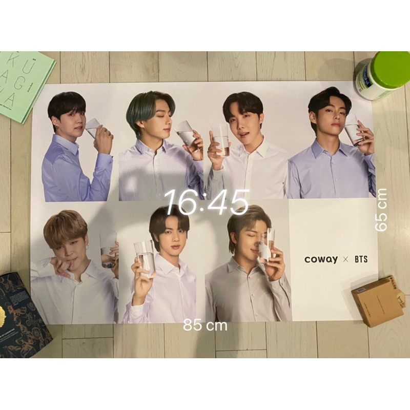 โปสเตอร์ BTS ของแถมจาก Coway