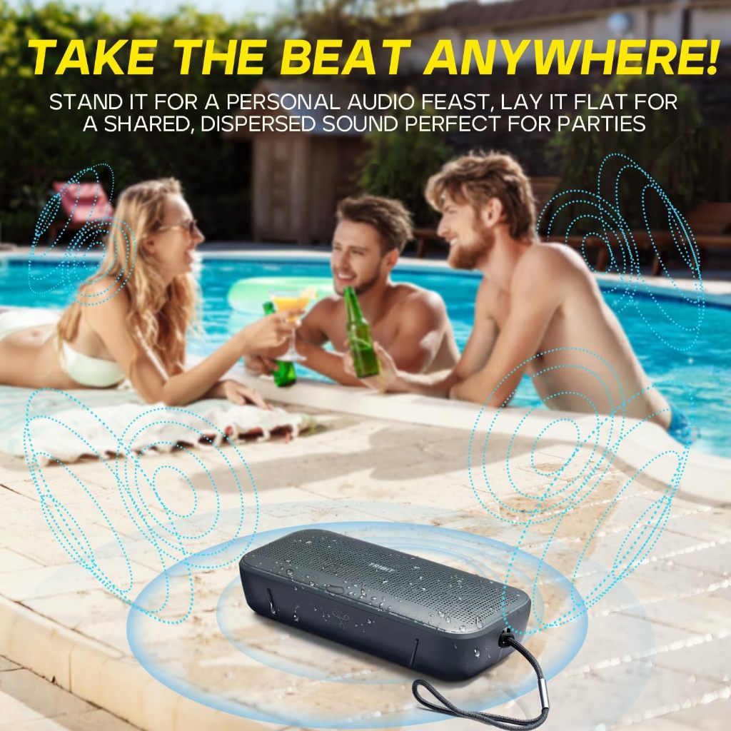🇹🇭ประกันศูนย์ไทย 1 ปี Tribit StormBox Flow ลำโพงบลูทูธ Speaker 25W Bluetooth 5.3 IP67 XBass Tuning DSP เบสทรงพลัง ปรับEQ
