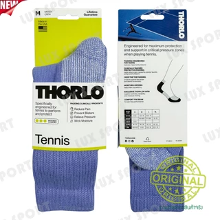Thorlo Socks Size.M-MEDIUM (TX ข้อยาว) Unisex ถุงเท้าเทนนิสคุณภาพ สินค้าแท้ 💯% จาก อเมริกา