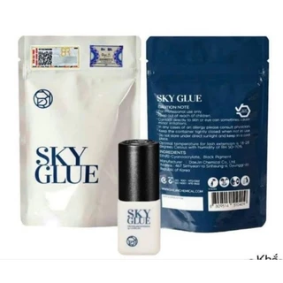 กาวต่อขนตา SKY ฝาดำ ของแท้นำเขาจากเก่าหลี ขนาด 5มล