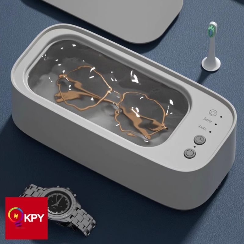 🔥พร้อมส่ง🔥เครื่องทําความสะอาดอัลตราโซนิก แบบพกพา Ultrasonic Cleaner เครื่องล้างแว่นตา เครื่องทำความสะอาด ระบบสั่น