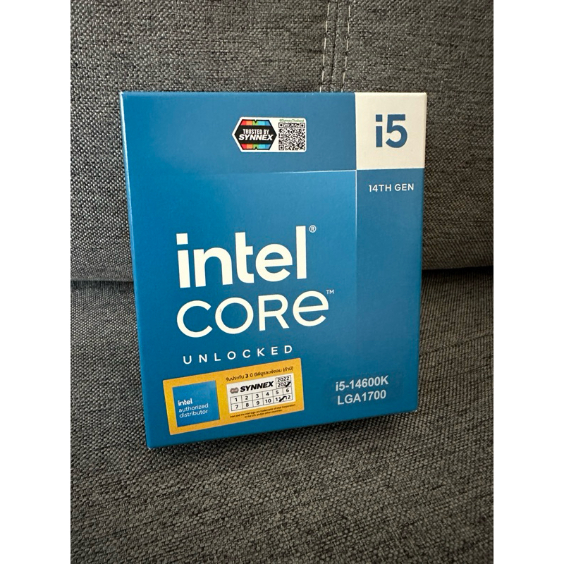 ถูกสุด !! intel Core i5 14600K ของใหม่ประกันศูนย์ Synnex 3ปี
