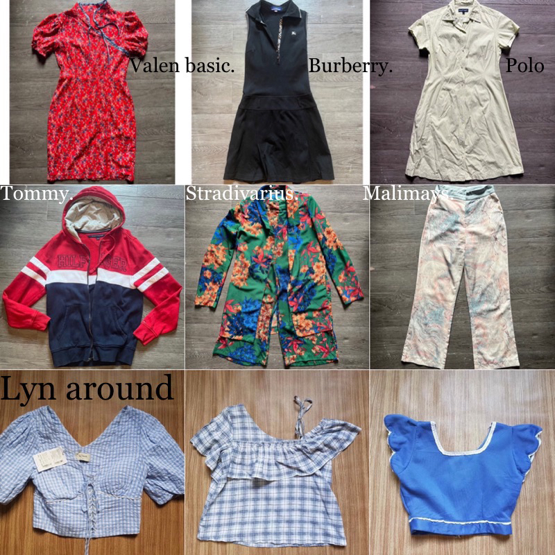 Polo Ralphlauren/Tommy/Stradivarius/Lynaround/Uniqlo เสื้อกันuv ชุดกี่เพ้า เดรส ชุดเซต แจ็คเก็ต เสื้