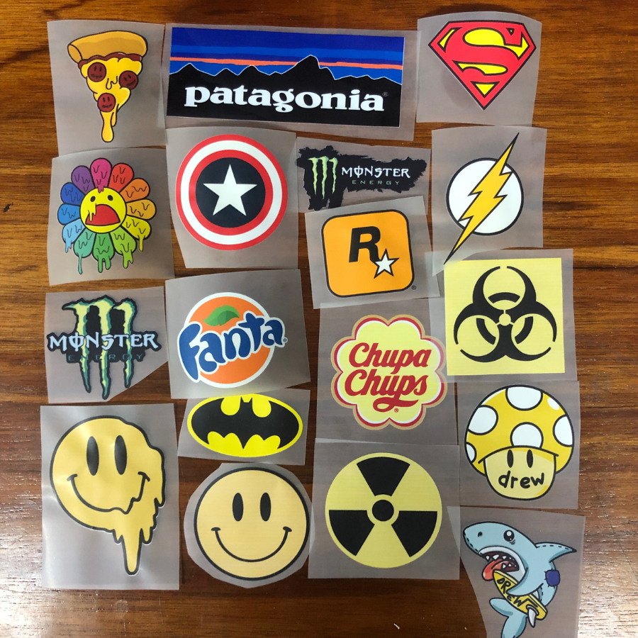 ตัวรีดติดเสื้อ โลโก้แบรนด์สวยๆ Monster , Drew House , DC , รูปน่ารักๆ ตัวรีด DIY