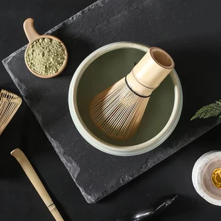 [C091]แปรงชงชา ไม้ไผ่ สำหรัยชงชาเขียวมัทฉะ(Matcha Whisk Chasen) อุปกรณ์ชงมัทฉะญี่ปุ่น