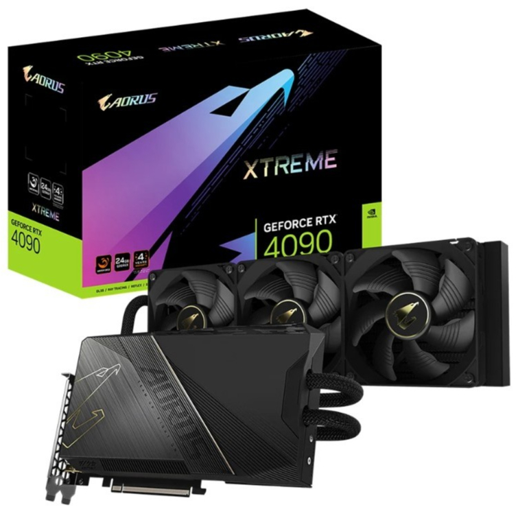 AORUS RTX4090 XTRERME WATER FORCE 24GB GDDR6X