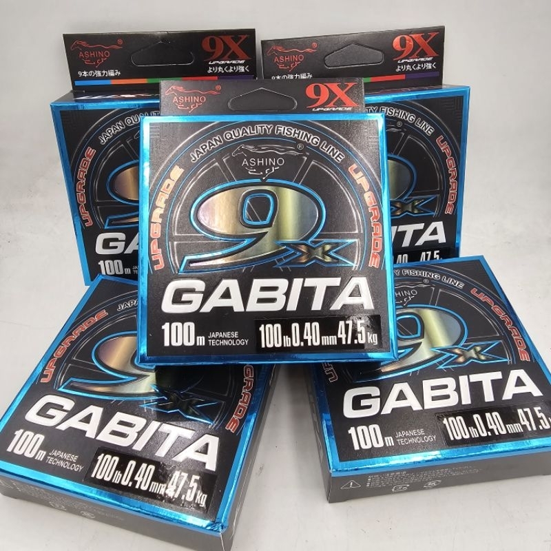 สาย PE GABITA 9 Xสาย พีอี กาบิต้า ถัก 9 สายเคลือบกันน้ำ