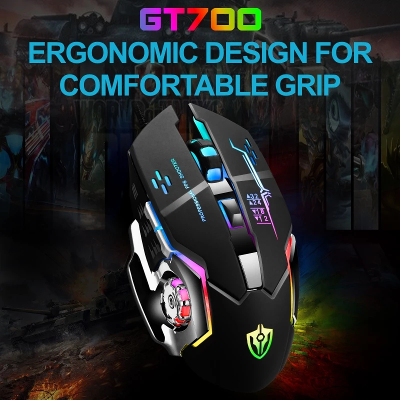 x7 s150 เมาส์เกมมิ่งแบบมีสาย eSports RGB Backlight Macro การเขียนโปรแกรมเมาส์อินเทอร์เน็ตคาเฟ่แล็ปท็อปเดสก์ท็อปกินไก่แข่