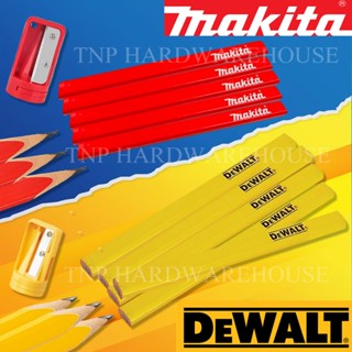 DEWALT ดินสอช่าง สำหรับช่างมืออาชีพ ดินสอไม้DEWALT,MAKITA