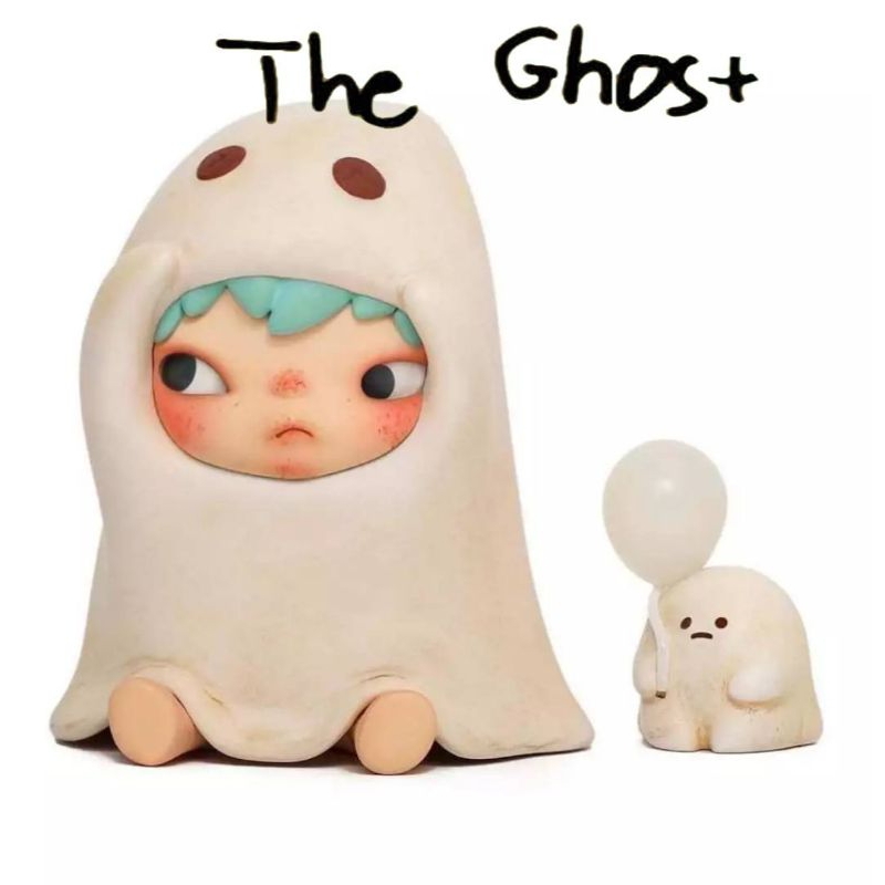 ของแท้ Popmart Art Toys  HIRONO v1 The Other One Series - รุ่น Restock ghost  Amnesia Vagrancy โมเดลฮิโรโนะ