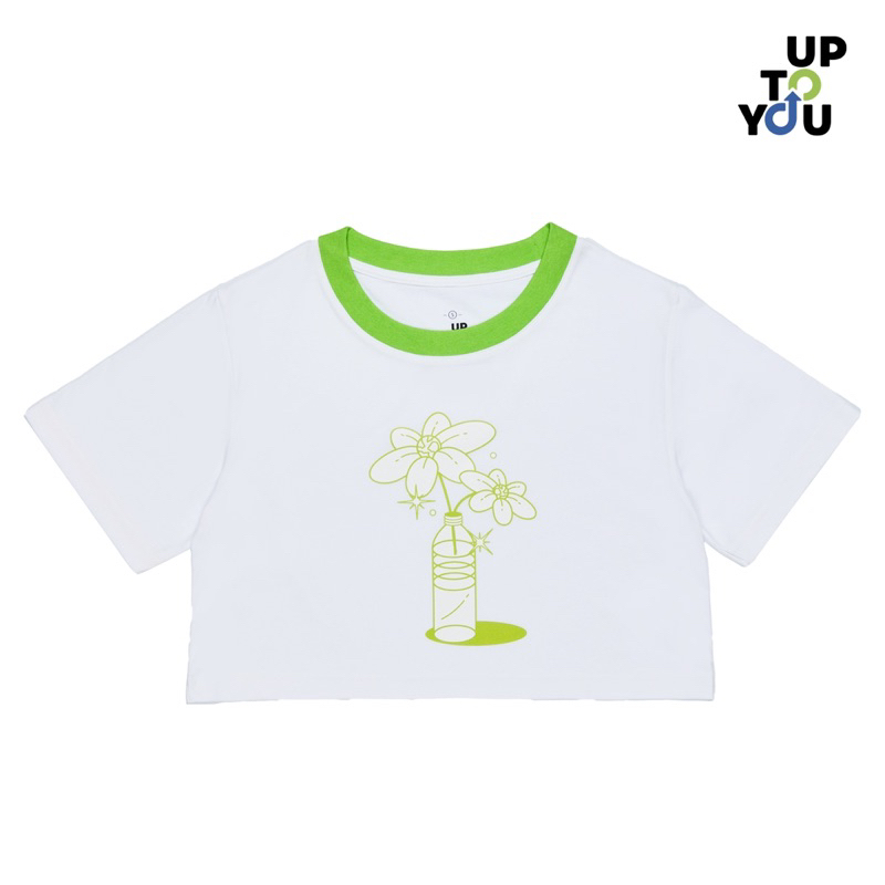UPTOYOU X POMME CHAN NECK GREEN