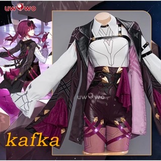 UWOWO Cosplay Kafka Honkai: Star Rail Kafka Cosplay Costume スターレイル Honkai Impact Cosplay Role Play O