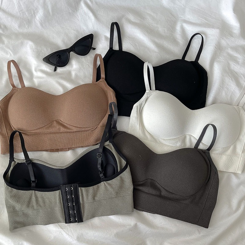 SB-122 บราไร้โครง เสื้อในผู้หญิง ใส่สบาย เก็บทรง ชุดชั้นใน ฟรีไซส์ ส่งไวจากไทย