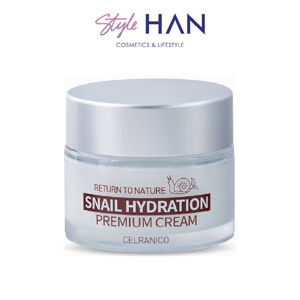 Celranico Return To Nature Snail Hydration Premium Cream ครีมเมือกหอยทาก🐌