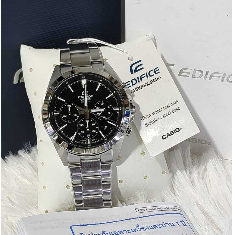 นาฬิกาผู้ชาย Casioแท้ EDIFICE EFV-630D รับประกัน 1 ปี