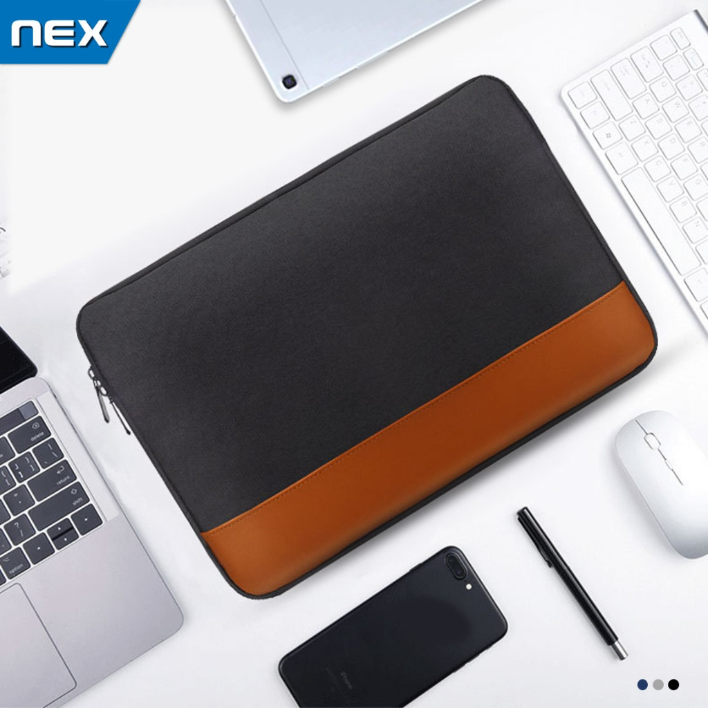 NEX กระเป๋าโน๊ตบุ๊ค 13 14 15นิ้ว soft case เคสแล็ปท็อปกันกระแทก ซองแท็บเล็ต เคสSurface PRO กระเป๋าMcbook