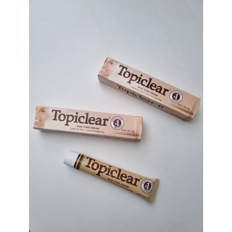 Topiclear Skin Tone Cream ครัมลบจุดด่างดำ 50 gr