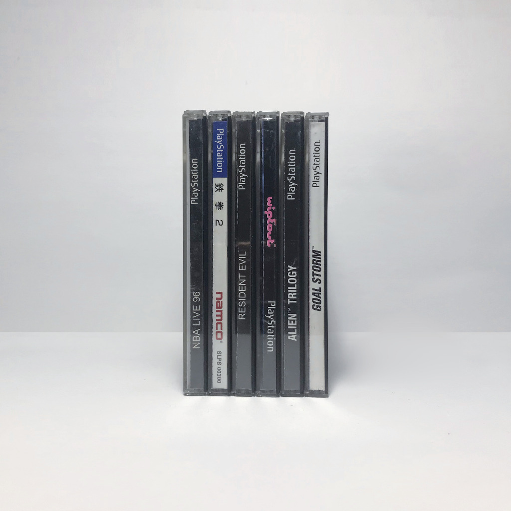 แผ่นเกม PS1 เป็นแผ่นปั๊ม สำหรับเครื่องที่แปลงแล้ว 00