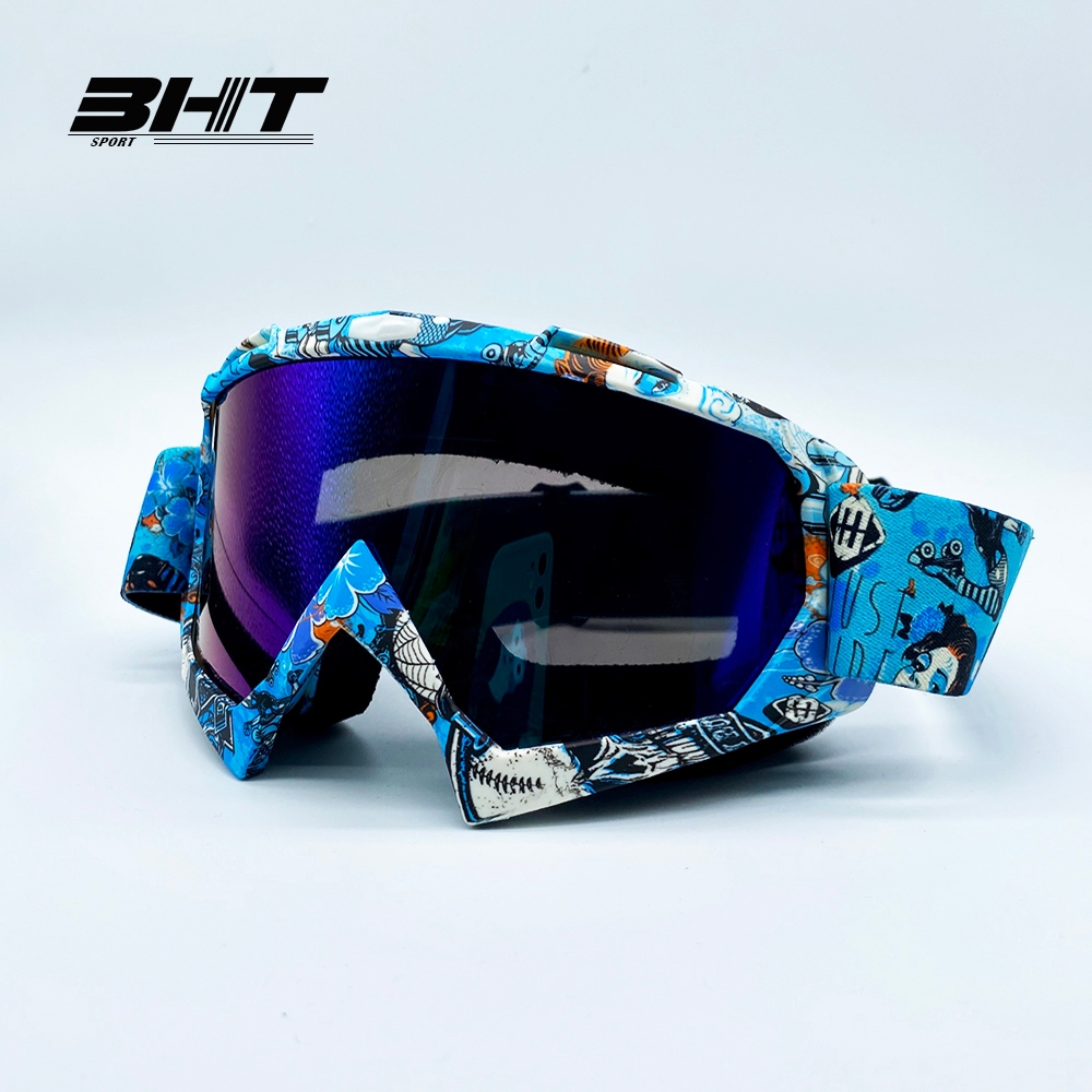 แว่นตาที่กันน้ำ Windproof กันฝุ่น ป้องกันการบิดและป้องกันการตก วิบากแว่นปั่นจักรยาน
