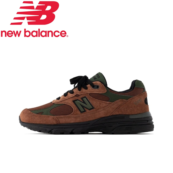 【ของแท้ 100%】New Balance NB 993 ALD Running shoes brown
