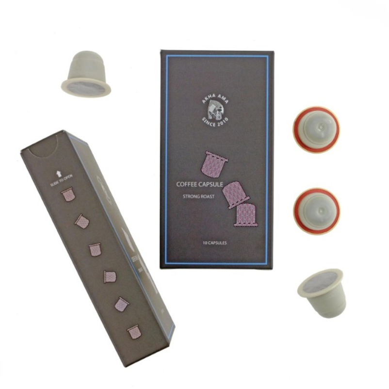 Akha Ama Coffee (Capsule) - Strong Roast (คั่วเข้ม / Strong Roast)
