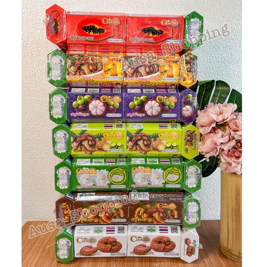 แพ็คพิเศษ 6 ก้อน **สบู่ชินตากุ cintaku Soap 100 g. **