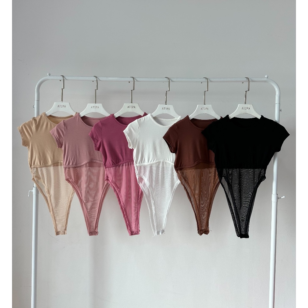 Atipashop - Halfie C2 bodysuit บอดี้สูทซีทรูสุดแซ่บ
