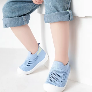 รองเท้าหัดเดิน รองเท้าเด็กทรงผ้าใบ สีสันสวย มีกันลื่น ใส่สบาย น้ำหนักเบา ระบายอากาศรอบตัว A26