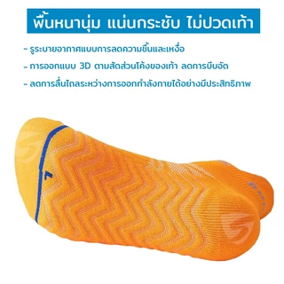 *ถุงซองแท้!! ถุงเท้าวิ่ง ถุงเท้ากีฬา Donlima รุ่น DL04 รุ่นใหม่ล่าสุด ปรับปรุงใหม่ สวมใส่สบาย ระบายอากาศได้ดี กระชับเท้า