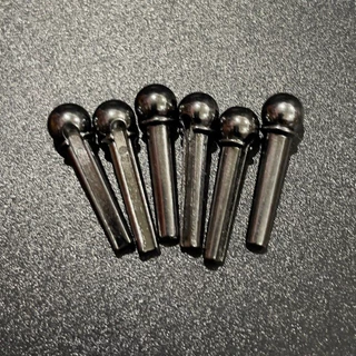หมุดกีต้าร์ เหล็ก หมุดกีต้าร์โปร่ง guitar pin 6 ชิ้น