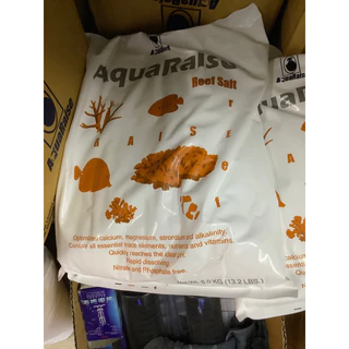 (ล๊อตใหม่ล่าสุด)เกลือทำน้ำทะเล เกลือสำหรับตู้ปลาทะเล ยี่ห้อ Aquaraise 3kg 6kg(สูตรใหม่)
